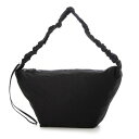 カシュカシュ cache cache ドロストギャザーショルダーバッグ (BK)(4)