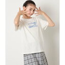アー・ヴェ・ヴェ a.v.v アソートロゴTシャツ (アイボリー)