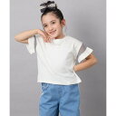 アー・ヴェ・ヴェ a.v.v シアーギンガムキリカエスリーブTシャツ (ホワイト)