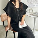 ジーラ GeeRA シャーリングジャンパースカート (ブラック)