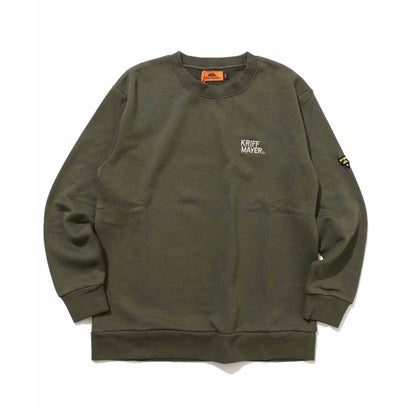 《KRIFF MAYER 毎日着たい！シンプルデザイン！「マイニチスウェットクルー」》洗濯負けしないしっかりとした生地感。裏毛なので吸水性抜群で、温度調節が苦手なお子様にも最適！程よい厚さの生地なのでインナーを着てもゴワゴワしません。おうちでのリラックス時間にも最適なアイテムです。胸のブランドロゴ刺繍と、腕のフライングラビットの三角ワッペンがアクセント。シンプルなデザインと、ベーシックなカラー展開でまさに毎日着たくなるスウェットクルーです！------------------------------------------シルエット：スタンダード生地の厚さ：普通透け感：なし伸縮性：ありケア方法：洗濯機洗い可（ネット使用）------------------------------------------●KRIFF MAYER(クリフメイヤー)日本の自然をイメージした伝統色と、シンプルで遊び心あるデザインで、型崩れしにくく耐久性のある高品質な服を、メンズ・レディース・キッズ、さらにドッグウェアまで幅広く展開。家族みんなの毎日に温かさと楽しさをお届けします。120cm : 【着丈】48cm / 【肩幅】32.5cm / 【胸囲】76cm / 【袖丈】39cm別カラーはこちら！ ブラック(チャコール)　ネイビー　グレー