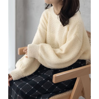 ハッシュアッシュ HusHusH ツイード柄