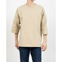 クリフ メイヤー KRIFF MAYER ヘビーオンス ピグメント フットボール 長袖 Tシャツ (BEIGE)