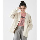 クリフ メイヤー KRIFF MAYER ノーカラー カバーオール ジャケット (NATURAL)