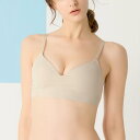 キレイラボ KIREILABO 【接触冷感】ノンワイヤーブラジャー 接触冷感でひんやり Fitte COOL (ベージュ)