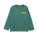 クリフ メイヤー KRIFF MAYER 楽LUCK- 長袖 Tシャツ(パイピング) (BLUE-GREEN)
