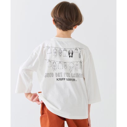 クリフ メイヤー KRIFF MAYER 楽LUCK- 7分袖 Tシャツ（ランドリー） （OFF）