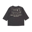 クリフ メイヤー KRIFF MAYER 楽LUCK- 7分袖 Tシャツ(ランドリー) (CHARCOAL)