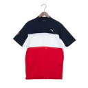 プーマ PUMA ゴルフ ブロック SSモックネック (NAVY BLAZER)