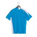 プーマ PUMA ゴルフ PF ストレッチCBテックカットモックネックS/S (AQUA BLUE)