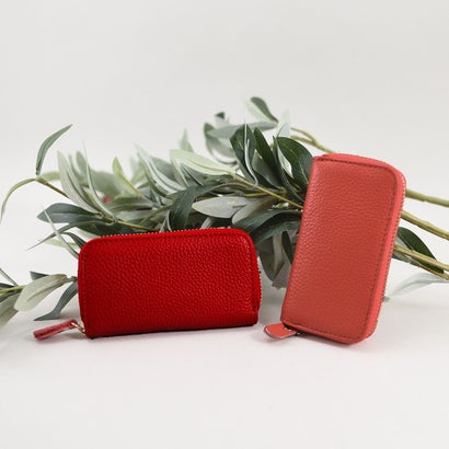 スタイロ styiro 選べる10カラー/牛床革スマートキーケース（レッド）