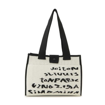 ジャイロ JAYRO ニットロゴトートバック 70280 セレクション (シロ) ジャイロ JAYRO ニットロゴトートバック 70280 セレクション (シロ)