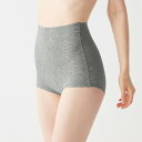 キレイラボ KIREILABO 【完全無縫製】ハイウエストショーツ 【返品不可商品】 (グレーモク)(4)