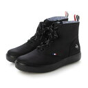 ルコックスポルティフ le coq sportif 【レイン対応】ミッドカット厚底レインブーツ(LCS テルナ III MID R) (ブラック)