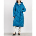 リナシメント RINASCIMENTO ビッグポケット中綿ロングCOAT (Blu Ottanio)