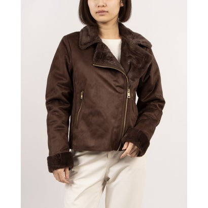 リナシメント RINASCIMENTO フェイクムートンライダースジャケット (Moro Marrone) リナシメント RINASCIMENTO フェイクムートンライダースジャケット (Moro Marrone)