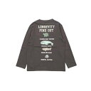 クリフ メイヤー KRIFF MAYER UVカット さらさら 長袖Tシャツ (長寿) (CHARCOAL)