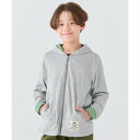 クリフ メイヤー KRIFF MAYER UVカット さらさら パーカー (GRAY)