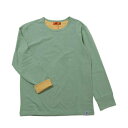 クリフ メイヤー KRIFF MAYER UVカット袖ペロ ロンT 長袖Tシャツ (L/GREEN)