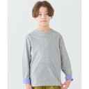 クリフ メイヤー KRIFF MAYER UVカット袖ペロ ロンT 長袖Tシャツ (GRAY)