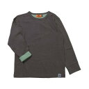 クリフ メイヤー KRIFF MAYER UVカット袖ペロ ロンT 長袖Tシャツ (CHARCOAL)