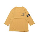 クリフ メイヤー KRIFF MAYER UVカット袖ライン 7分袖Tシャツ (MUSTARD)