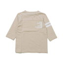 クリフ メイヤー KRIFF MAYER UVカット袖ライン 7分袖Tシャツ (GREIGE)