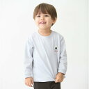プティマイン petit main 【プティプラ】BOYS長袖Tシャツ (L・グレー)