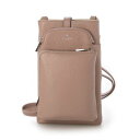 ペレボルサ PELLE BORSA 「コンフィー」ポシェット (スモーキーピンクトープ)(4)