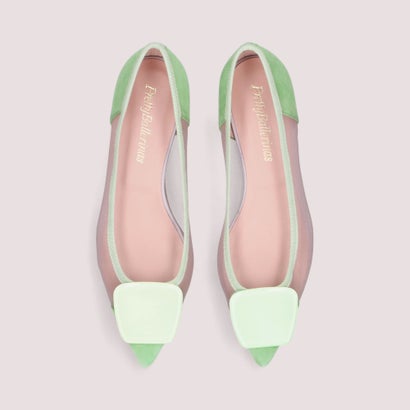 プリティ・バレリーナ Pretty Ballerinas ELLA suede-mesh / エラ スエード メッシュ ポインテッドシューズ （HYDRA-JESSIE）のサムネイル