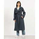 チーク Cheek シンプル着流シコート (NVY)