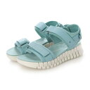 エコー ECCO ECCO グルーブ ソル 本革 レディース サンダル EU35 (AQUATIC)