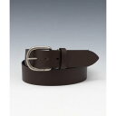 リーバイス LEVI'S 40mmベーシックレザーベルト (ダークブラウン)