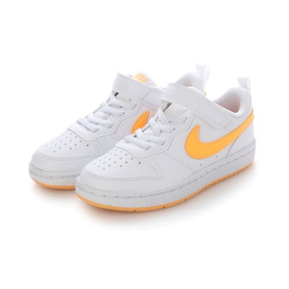 ナイキ NIKE ジュニア スニーカー ナイキ コート ボロー LOW リクラフト PS DV5457119 (WHITE/PEACH CREAM-WHITE)