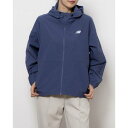 ニューバランス New Balance レディース クロスジャケット フーデットウーブンジャケット_ AWJ55125 (ブルー)