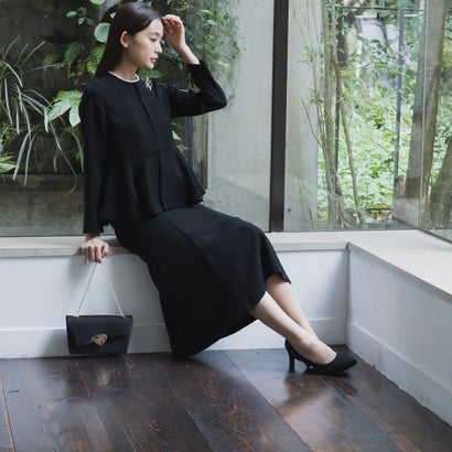 【kaene】【喪服】ブラックフォーマル/礼服/ワンピース/七五三/お宮参り/オールシーズン