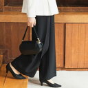 フォルムフォルマ form forma 【chaco】ワイドパンツ 単品/セレモニー/卒入学式/学校行事/七五三/お宮参り/オフィス (ブラック)