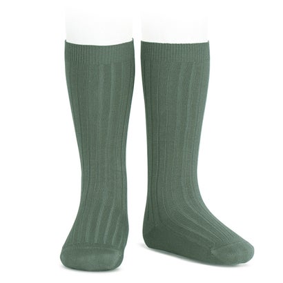 靴下 子供 3歳〜10歳 ベーシックリブ ニーハイソックス 卒業式 入学式 入園式（リクエ）