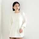 ザ ショップ ティーケー (ウィメン) THE SHOP TK(Women) 【洗える】総針ペプラムニット (アイボリー(004))