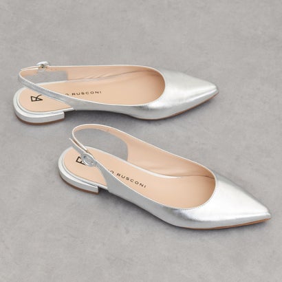 ファビオルスコーニ FABIO RUSCONI ポインテッドトウベーシックバックバンド （シルバー）