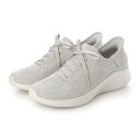 スケッチャーズ SKECHERS ウルトラ フレックス 3.0 - イージー ウィン (ライトグレー)