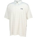 アンダーアーマー UNDER ARMOUR アンダーアーマー UNDER ARMOUR ゴルフ UA プレーオフ ポロ3.0 プリント メンズ トップス ポロシャツ 半袖 半そで ゴルフウェア 快 (116 WHITE/WHITECLAY/DOWNPOU)