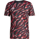 アディダス adidas アディダス adidas サッカー 半袖 トレーニング ジャージー JVV10 (JL9520 ブラック/ライトグレ)