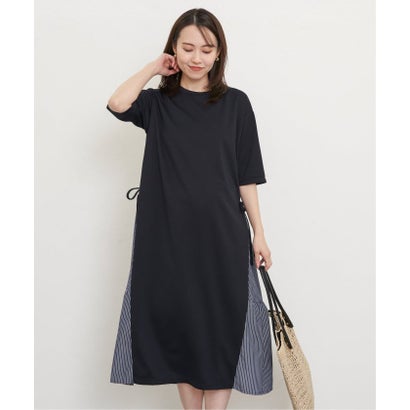 イッカ ikka イソザイキリカエサイドリボンOP （ネイビーブルー）