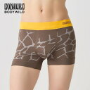 ボディワイルド BODY WILD 【3D-Boxer】ボクサーパンツ(前とじ) 【返品不可商品】 (ブラウン)
