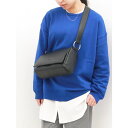 カシュカシュ cache cache WEB限定フラップベルトショルダーバッグ (BK)