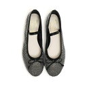 ラウナレア Launa lea 【25SS】ラインストーンチュールバレエシューズ(S150) (ブラックZ)