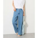 クラフトスタンダードブティック CRAFT STANDARD BOUTIQUE 2wayサロペットデニムパンツ (ライトインディゴ)