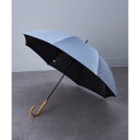 セットアップセブン SETUP7 UVバンブー長傘 晴雨兼用 55cm NT (ブルー)