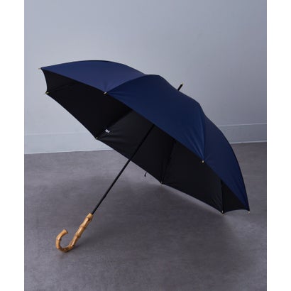 セットアップセブン SETUP7 UVバンブー長傘 晴雨兼用 55cm NT （ネイビー）
